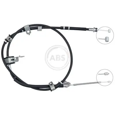 Precio Reducido Cable de accionamiento, freno de estacionamiento A.B.S. K10194